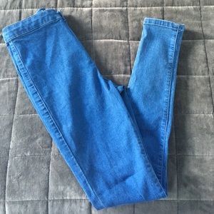 Top Shop high waisted skinny jeans